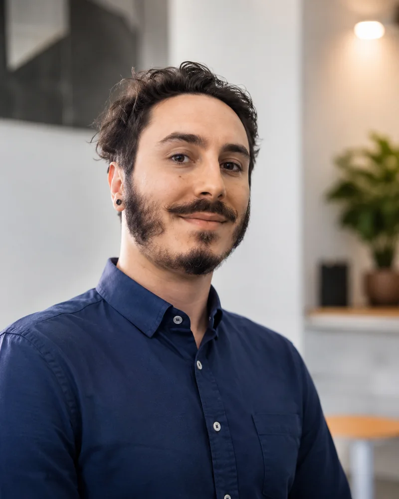 Paolo, sviluppatore Full Stack e AI Developer di DLM Design