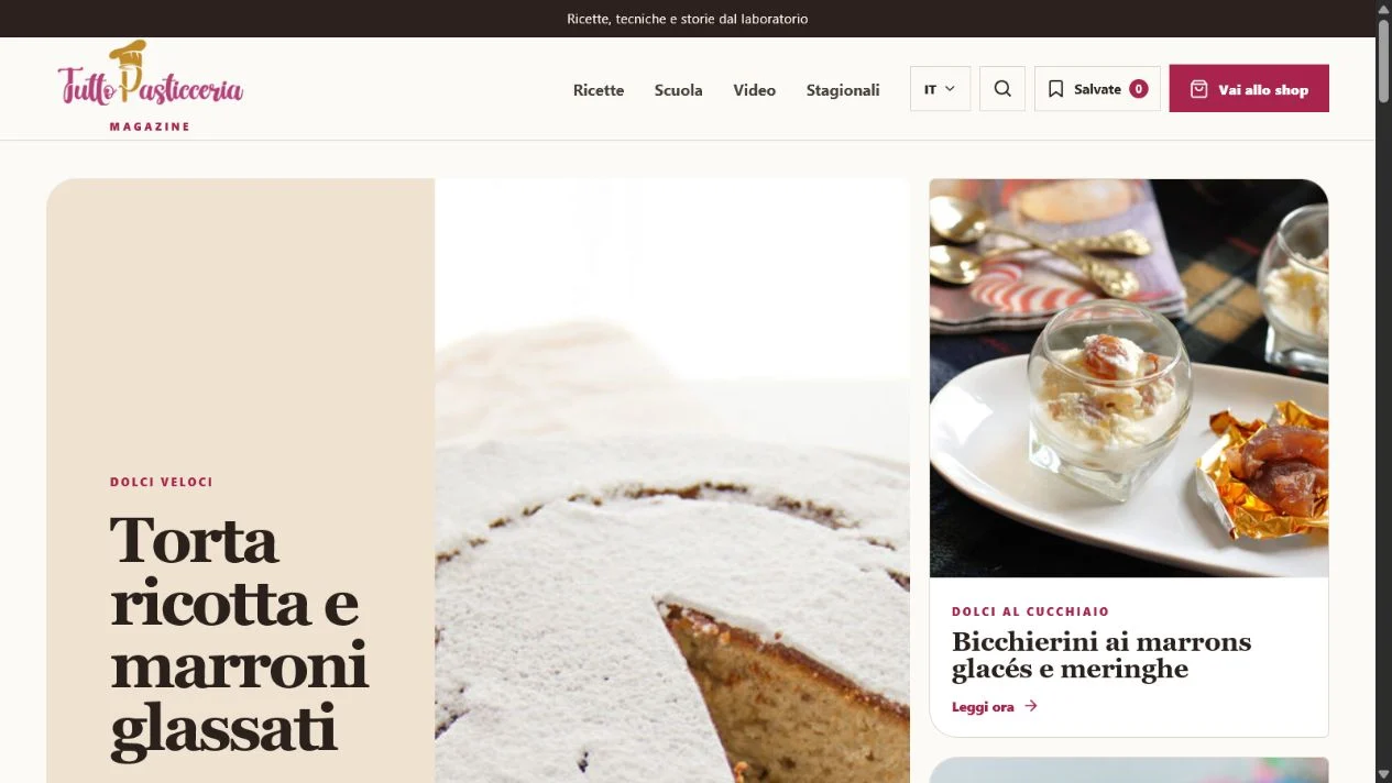 Tutto Pasticceria Magazine
